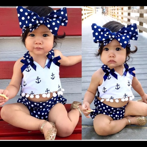 NWT 3pc sailor outfit - Picture 7 of 8